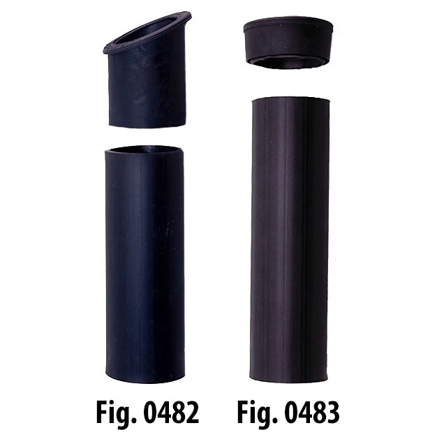 Fig. 0482/0483 Liner, Lips and Tubes for Fishing Rod Holders