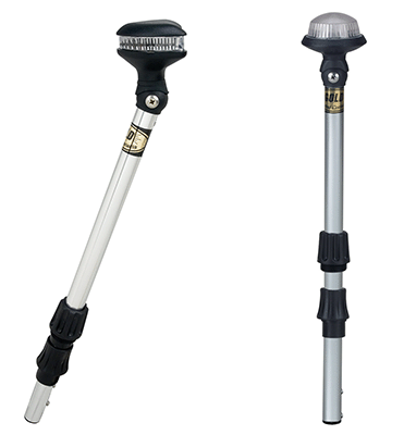 Adjustable universal replacement pole lights fit any base